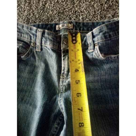 Jeans Size 3 Juniors Flower's In The Back Pockets Pre Owned - Picture 5 of 12